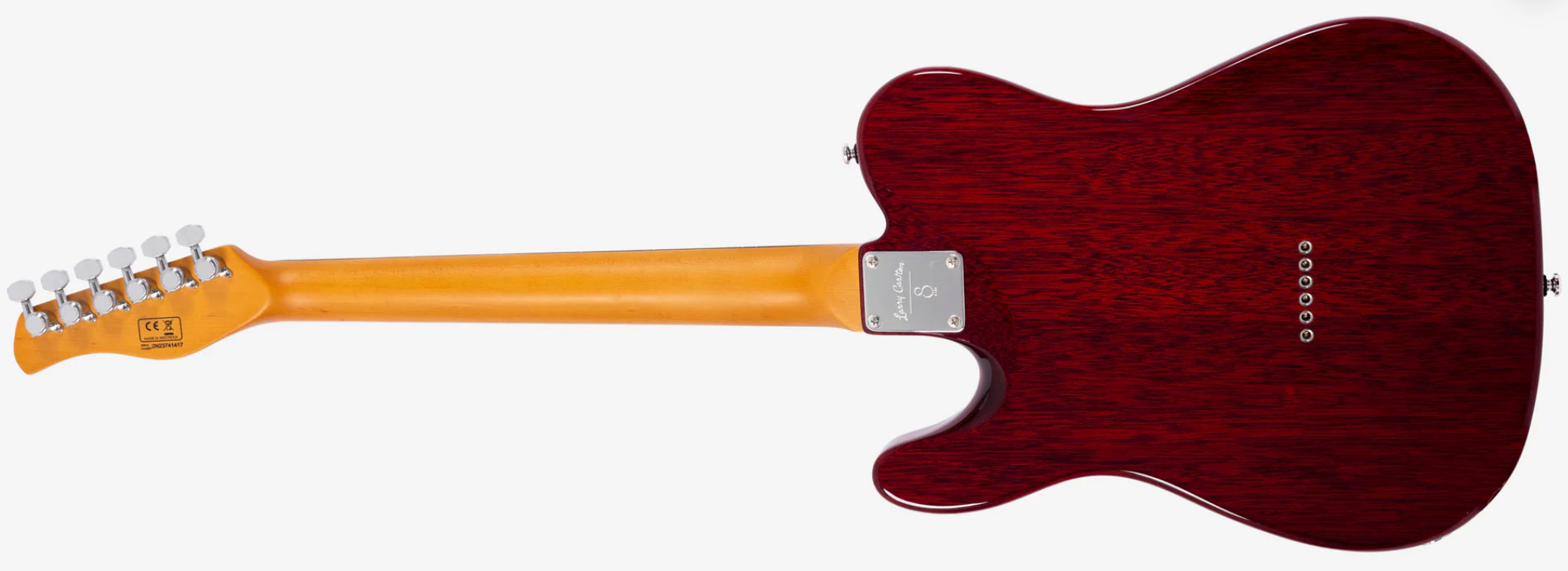 Sire Larry Carlton T7tm Signature 2s P90 Ht Rw - See Through Red - Guitarra eléctrica con forma de tel - Variation 1