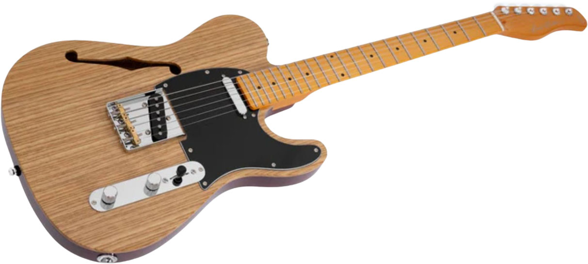 Sire Larry Carlton T7tv Signature 2s Ht Mn - Natural - Guitarra eléctrica semi caja - Variation 2