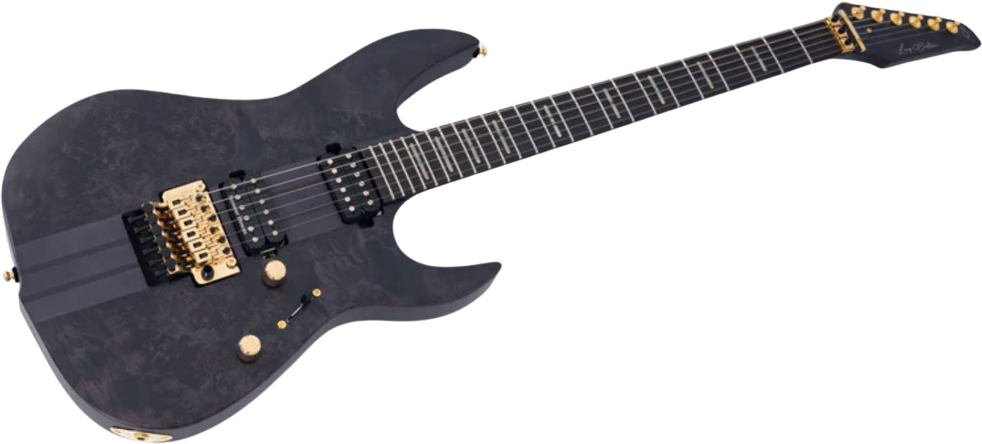 Sire Larry Carlton X10 Signature 2h Seymour Duncan Fr Eb - Transparent Black Satin - Guitarra eléctrica con forma de str. - Variation 2