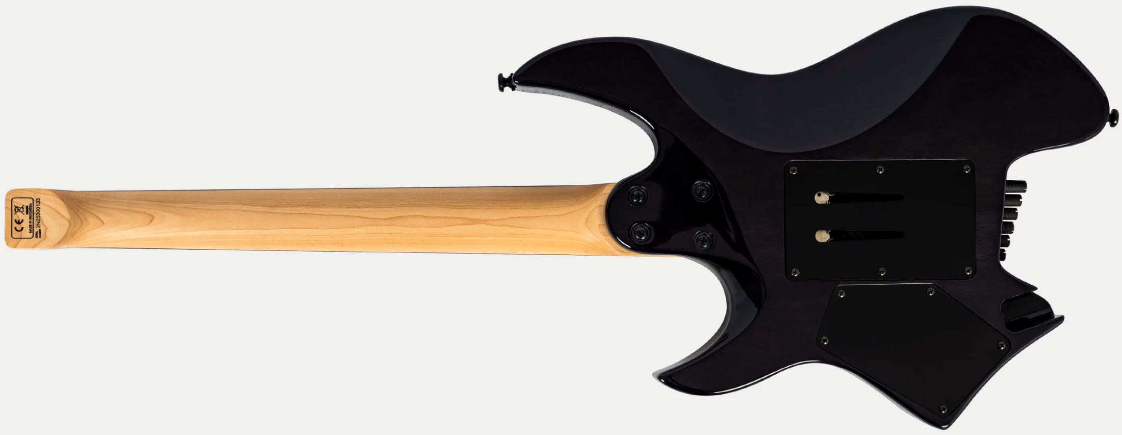 Sire Larry Carlton X6 Headless Multiscale 2h Trem Rw - Transparent Black - Multi-Scale Guitar - Variation 1