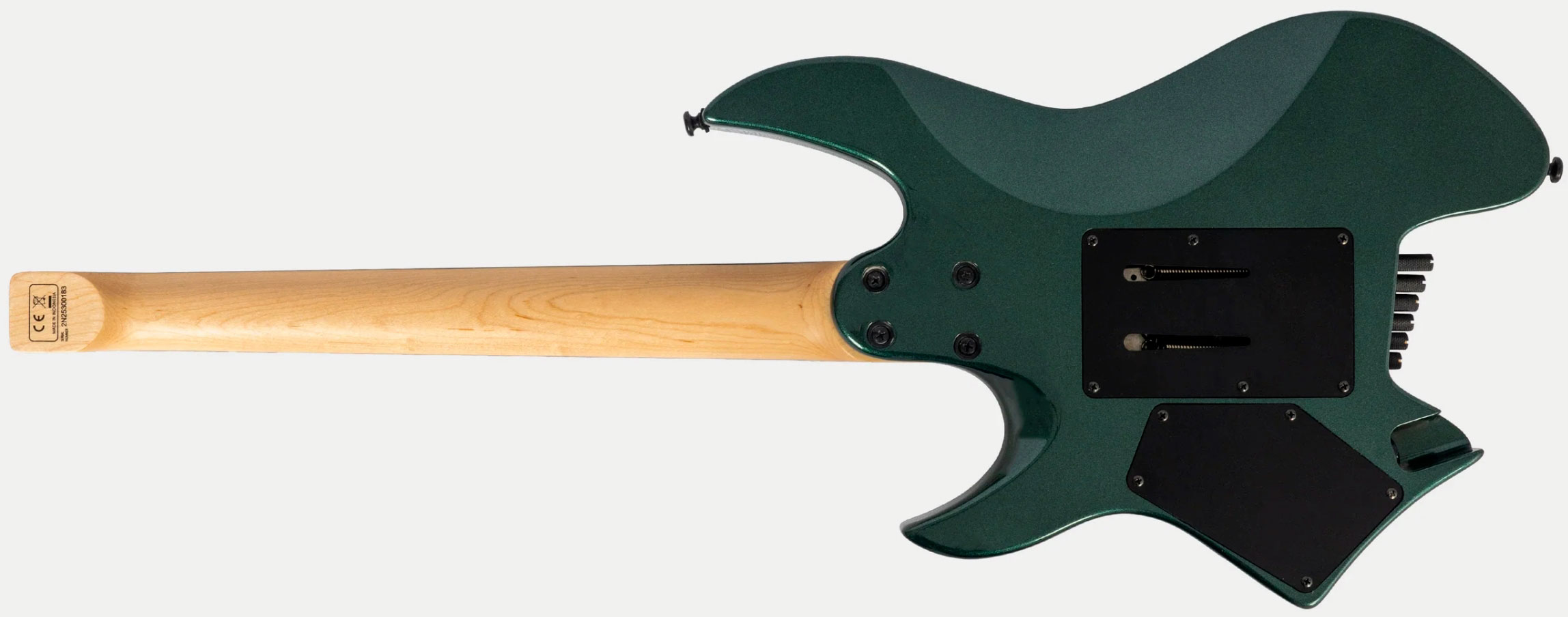 Sire Larry Carlton X6 Headless Multiscale 2h Trem Rw - Metallic Green - Multi-Scale Guitar - Variation 1