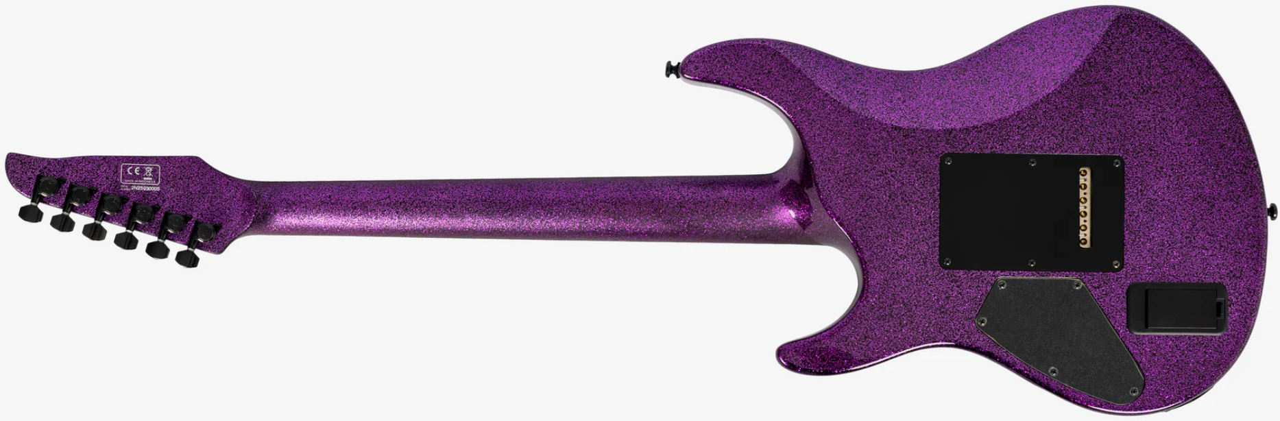 Sire Larry Carlton Y10 2h Fishman Fluence Trem Eb - Purple Sparkle - Guitarra eléctrica con forma de str. - Variation 1