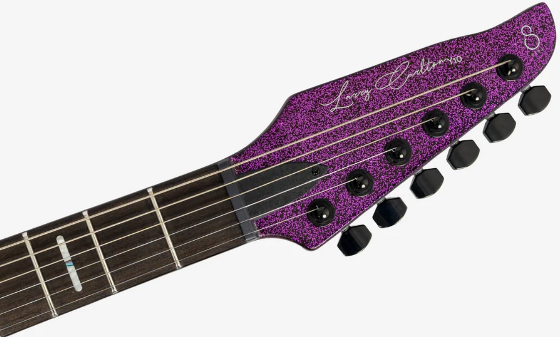 Sire Larry Carlton Y10 2h Fishman Fluence Trem Eb - Purple Sparkle - Guitarra eléctrica con forma de str. - Variation 3