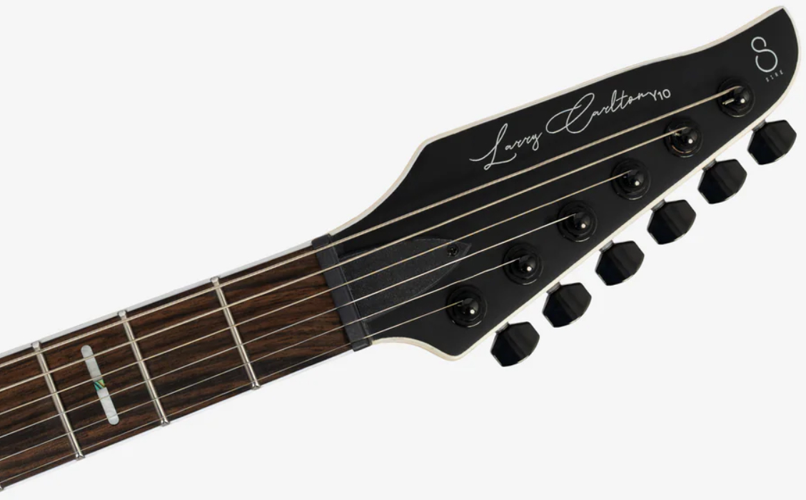 Sire Larry Carlton Y10 2h Fishman Fluence Trem Eb - Black Satin - Guitarra eléctrica con forma de str. - Variation 4
