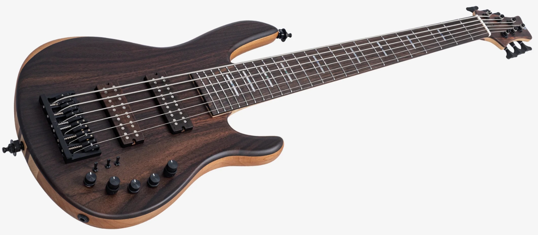 Sire Marcus Miller F10dc 6st Lh 6c Gaucher Active Eb - Natural - Bajo eléctrico de cuerpo sólido - Variation 2