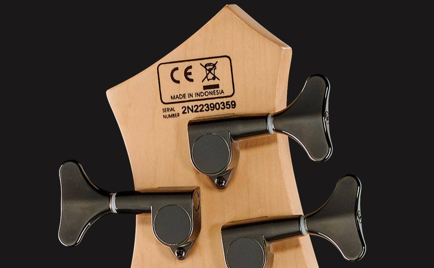 Sire Marcus Miller M5 Swamp Ash 5st Fl Fretless Active Eb - Transparent Blue - Bajo eléctrico de cuerpo sólido - Variation 4