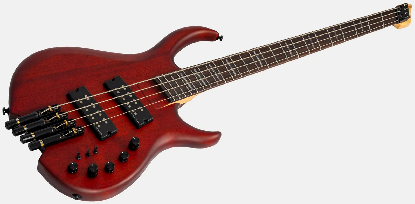 Sire Marcus Miller M6 Headless 4st Multiscale Active Rw - Mahogany Satin - Bajo eléctrico de cuerpo sólido - Variation 2