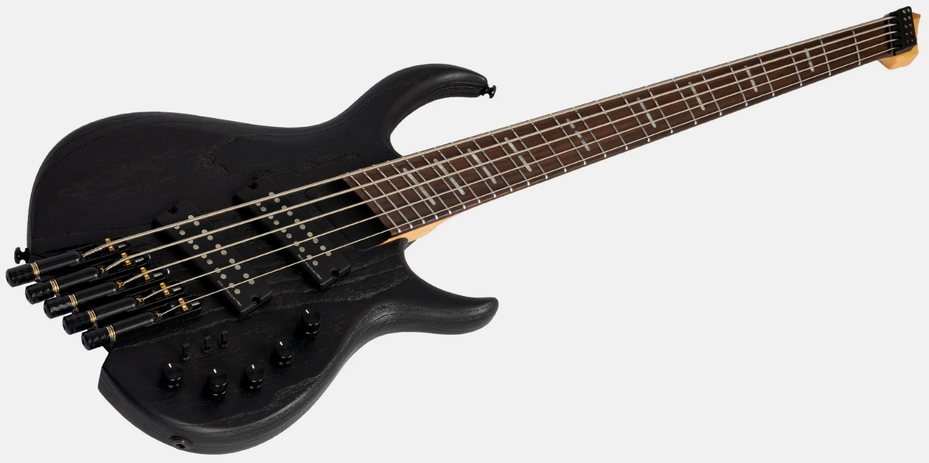 Sire Marcus Miller M6 Headless 5st Multiscale 5c Active Rw - Black - Bajo eléctrico de cuerpo sólido - Variation 2