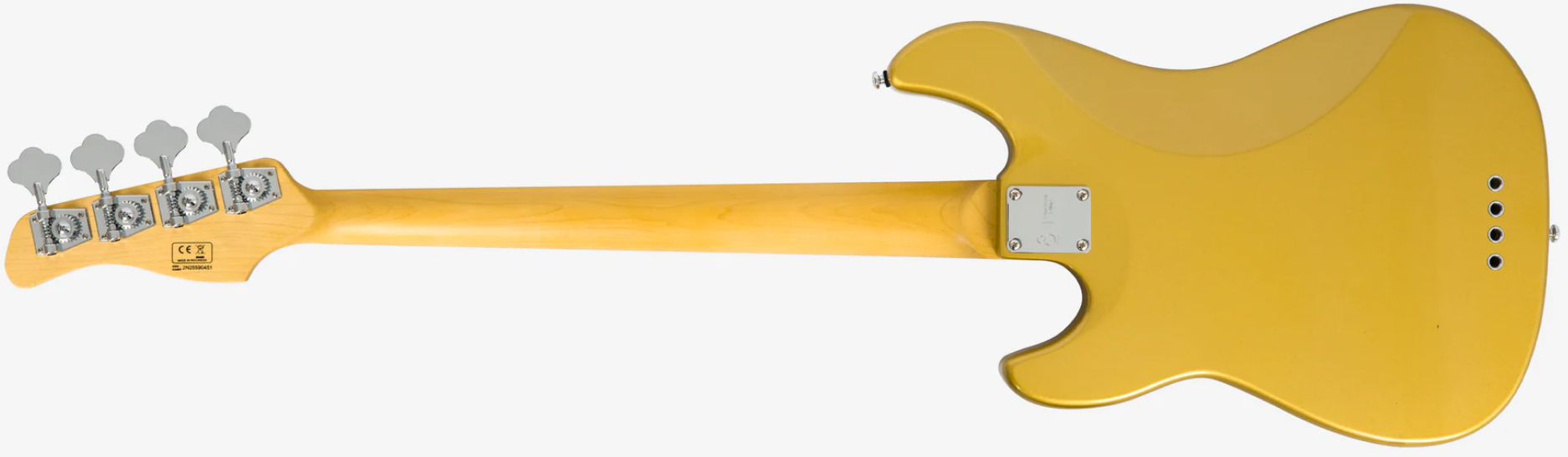Sire Marcus Miller P5 Alder 4st Mn - Metallic Gold - Bajo eléctrico de cuerpo sólido - Variation 1