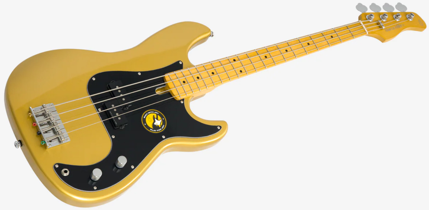 Sire Marcus Miller P5 Alder 4st Mn - Metallic Gold - Bajo eléctrico de cuerpo sólido - Variation 2