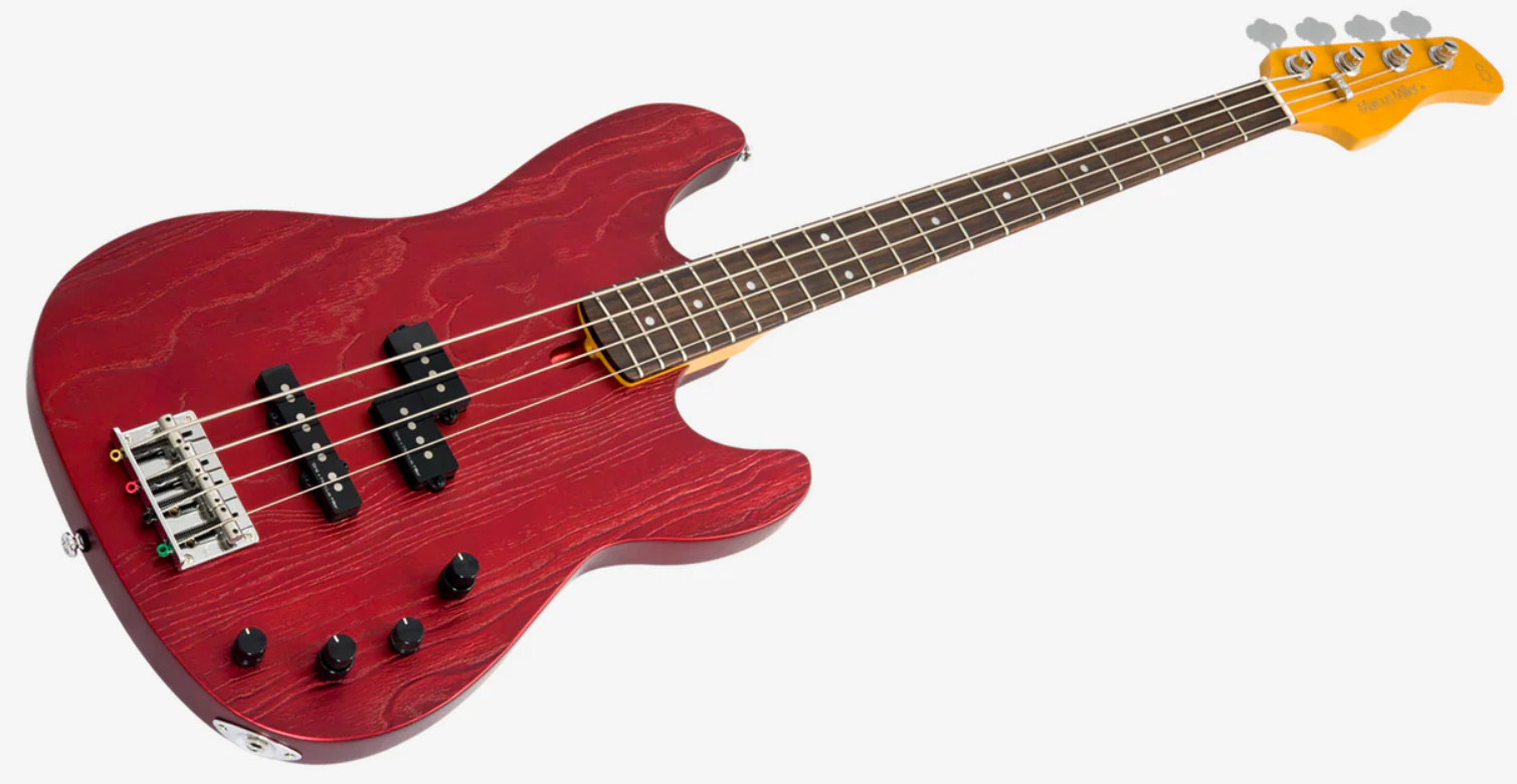 Sire Marcus Miller P6 4st Active Rw - Candy Apple Red - Bajo eléctrico de cuerpo sólido - Variation 2