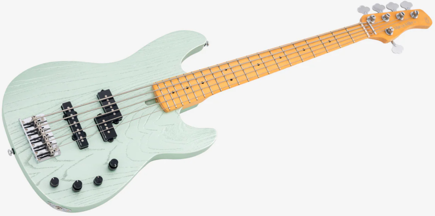 Sire Marcus Miller P6 5st 5c Active Mn - Surf Green Metallic - Bajo eléctrico de cuerpo sólido - Variation 2