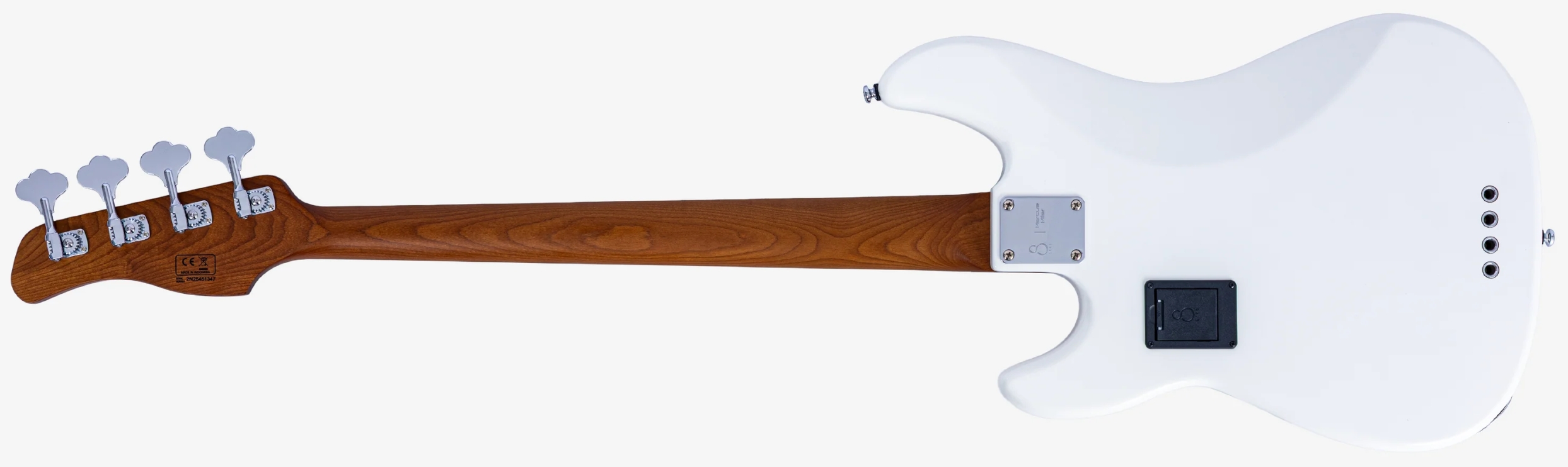 Sire Marcus Miller P7 New Gen 4st Fretless Active Eb - Antique White - Bajo eléctrico de cuerpo sólido - Variation 1