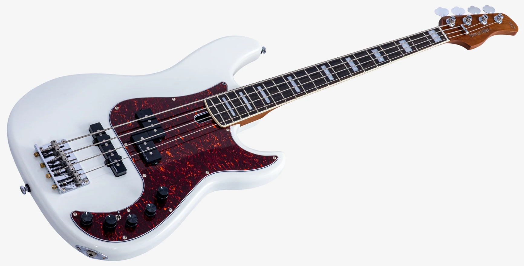 Sire Marcus Miller P7 New Gen 4st Fretless Active Eb - Antique White - Bajo eléctrico de cuerpo sólido - Variation 2