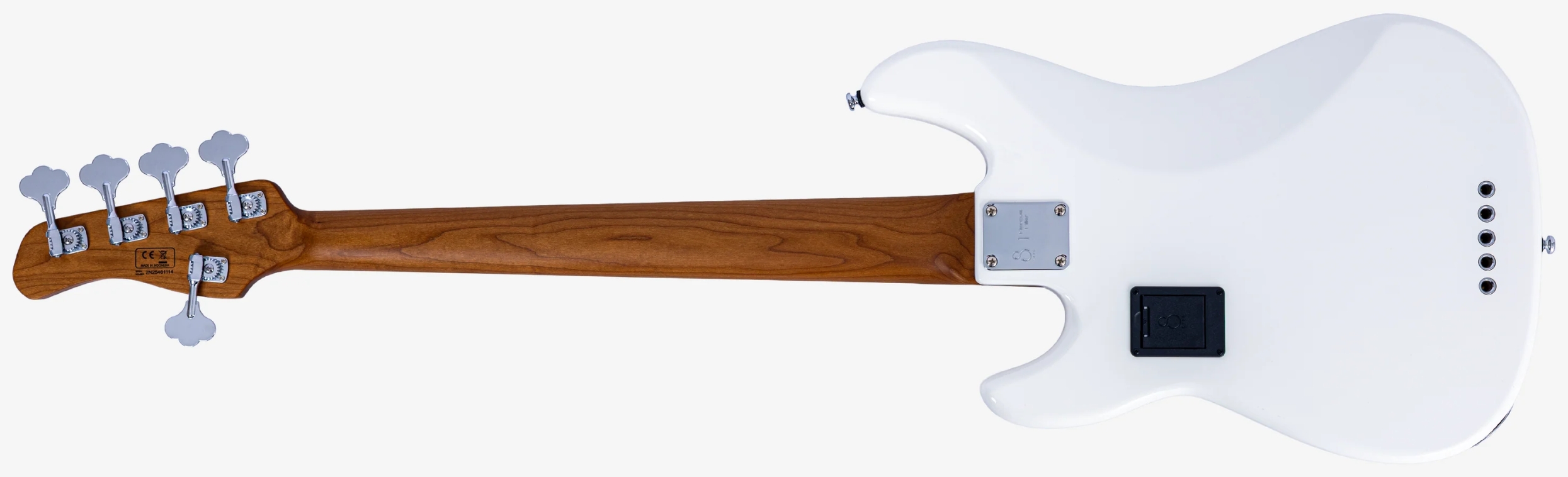 Sire Marcus Miller P7 New Gen 5st 5c Active Eb - Antique White - Bajo eléctrico de cuerpo sólido - Variation 1