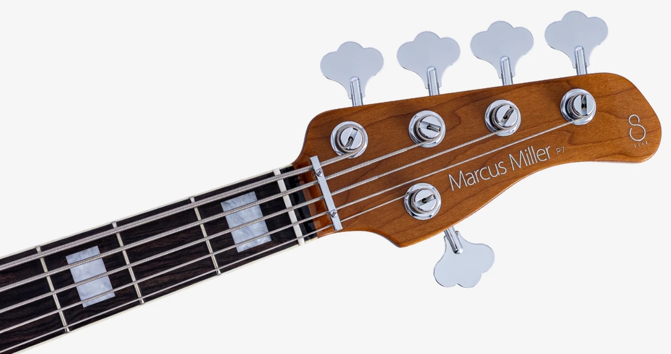 Sire Marcus Miller P7 New Gen 5st 5c Active Eb - Antique White - Bajo eléctrico de cuerpo sólido - Variation 3