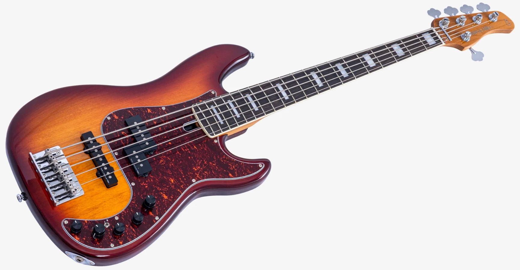 Sire Marcus Miller P7 New Gen 5st Lh 5c Gaucher Active Eb - Tobacco Sunburst - Bajo eléctrico de cuerpo sólido - Variation 2