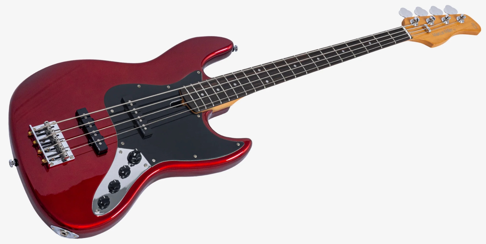 Sire Marcus Miller V3 New Gen 4st Active Rw - Candy Apple Red - Bajo eléctrico de cuerpo sólido - Variation 2