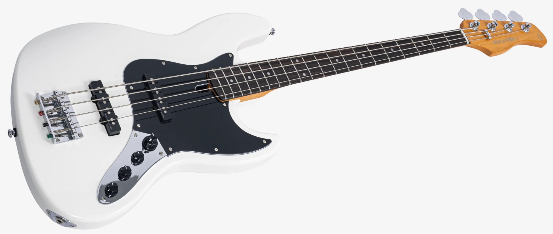 Sire Marcus Miller V3 New Gen 4st Lh Gaucher Active Rw - Antique White - Bajo eléctrico de cuerpo sólido - Variation 2