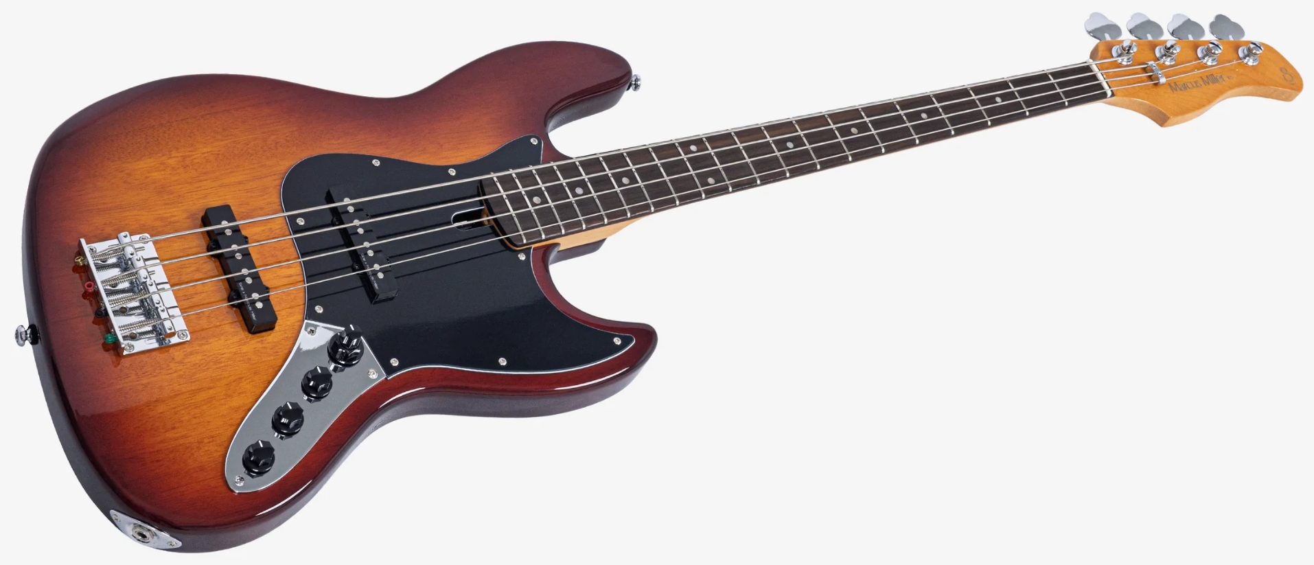 Sire Marcus Miller V3 New Gen 4st Lh Gaucher Active Rw - Tobacco Sunburst Satin - Bajo eléctrico de cuerpo sólido - Variation 2