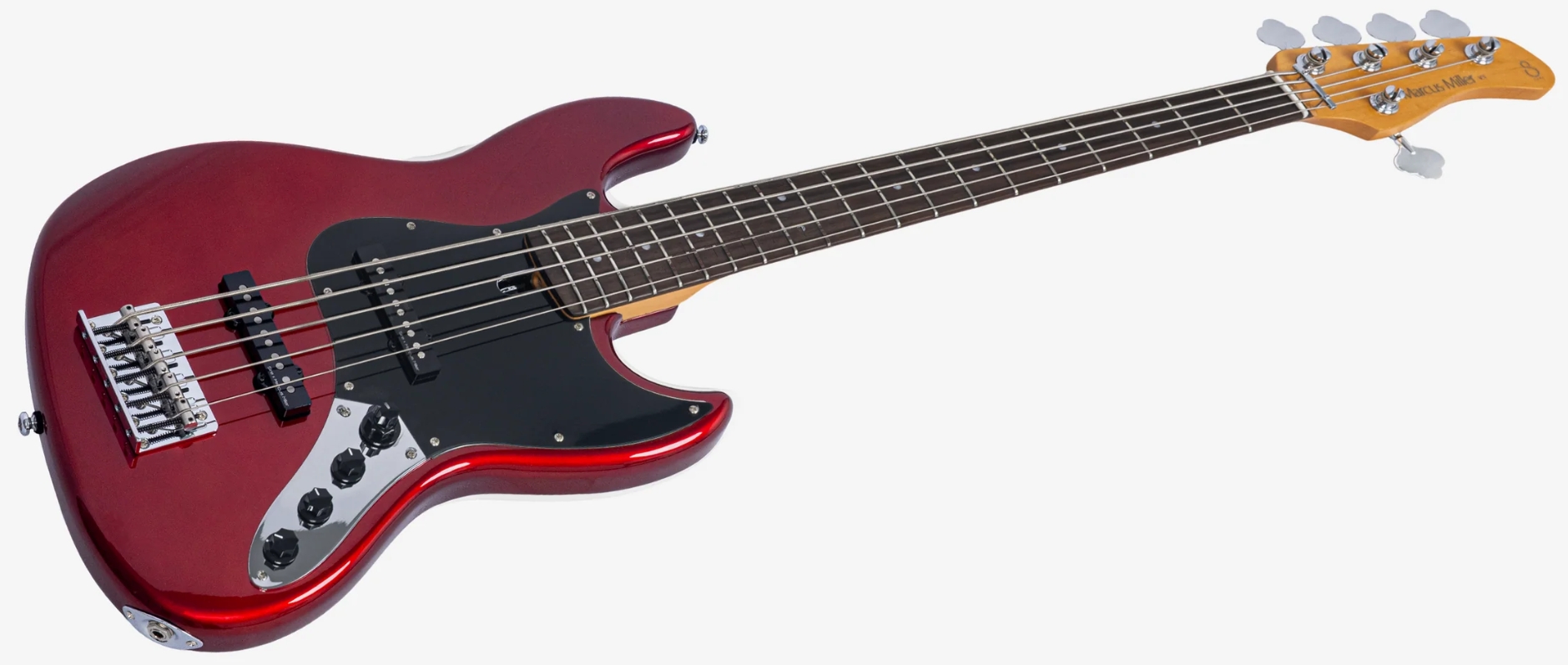 Sire Marcus Miller V3 New Gen 5st 5c Active Rw - Candy Apple Red - Bajo eléctrico de cuerpo sólido - Variation 2