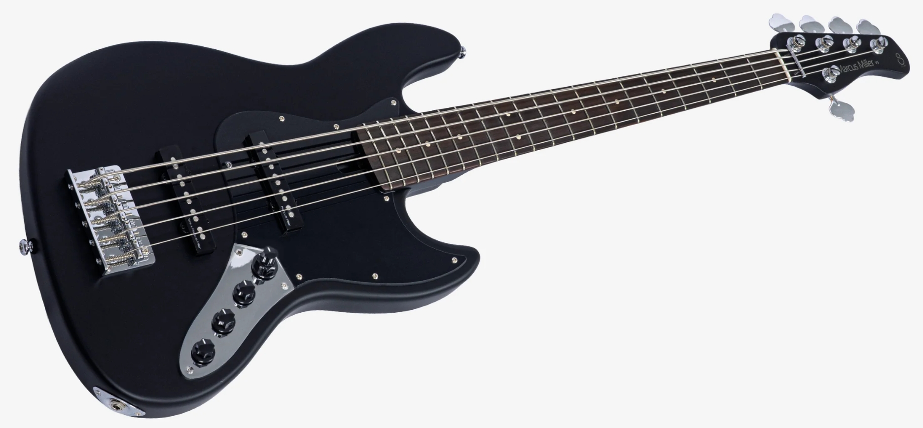 Sire Marcus Miller V3 New Gen 5st 5c Active Rw - Black Satin - Bajo eléctrico de cuerpo sólido - Variation 2