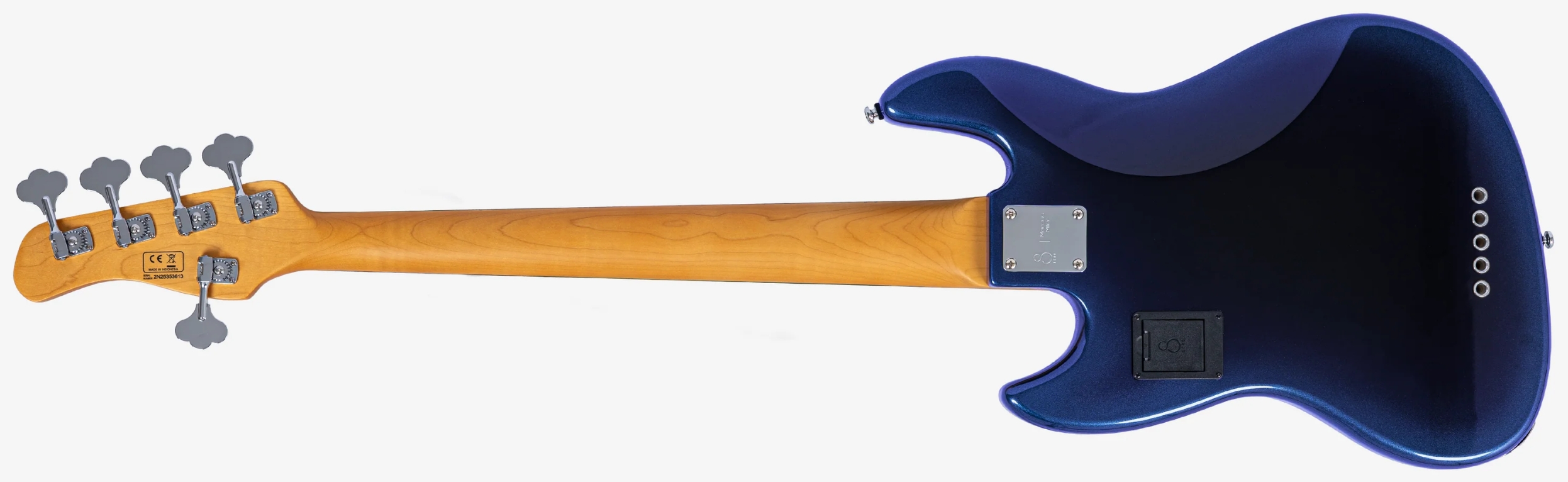 Sire Marcus Miller V3 New Gen 5st Lh 5c Gaucher Active Rw - Midnight Blueburst - Bajo eléctrico de cuerpo sólido - Variation 1