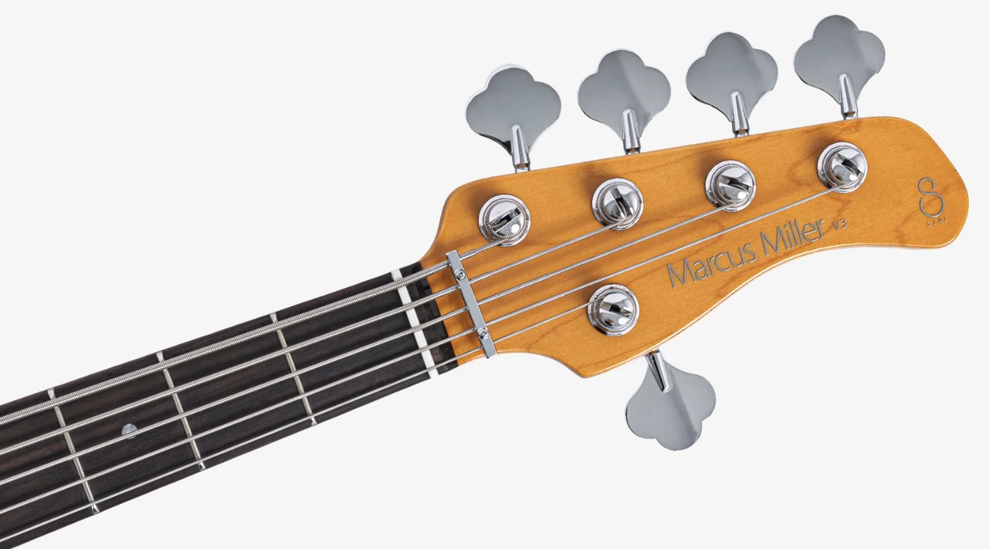 Sire Marcus Miller V3 New Gen 5st Lh 5c Gaucher Active Rw - Antique White - Bajo eléctrico de cuerpo sólido - Variation 3