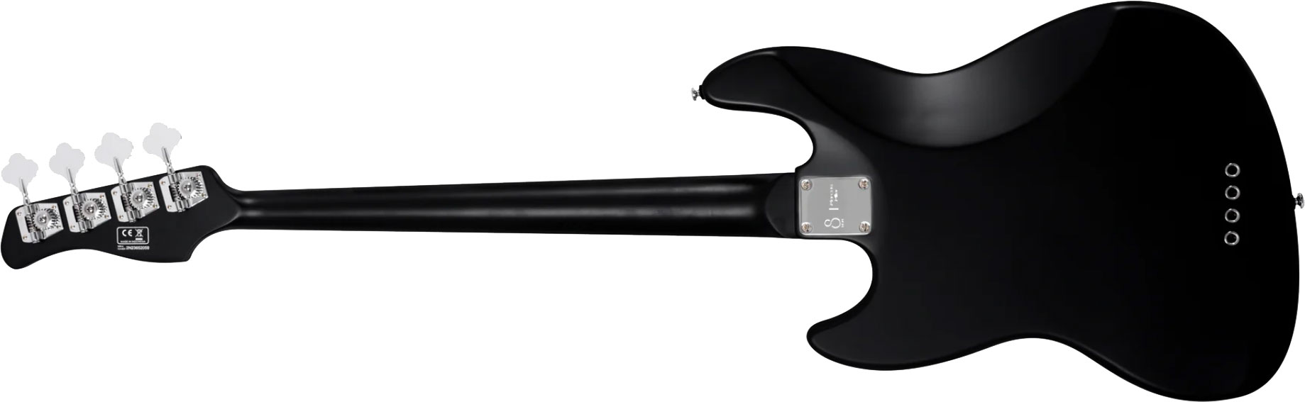 Sire Marcus Miller V3p 4st Lh Gaucher Rw - Black Satin - Bajo eléctrico de cuerpo sólido - Variation 1