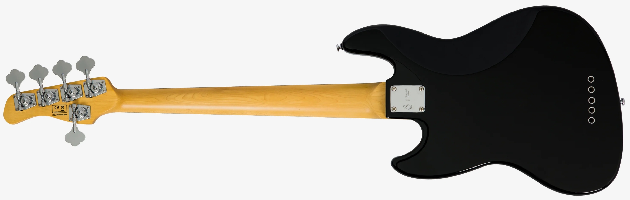 Sire Marcus Miller V5 5st Lh 5c Gaucher Mn - Black - Bajo eléctrico de cuerpo sólido - Variation 1