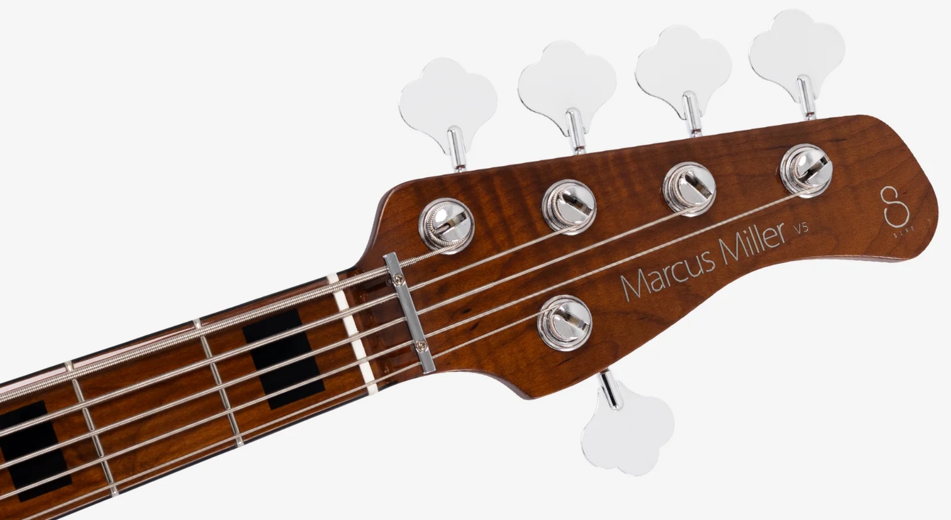 Sire Marcus Miller V5 5st Lh 5c Gaucher Mn - Vintage White - Bajo eléctrico de cuerpo sólido - Variation 3