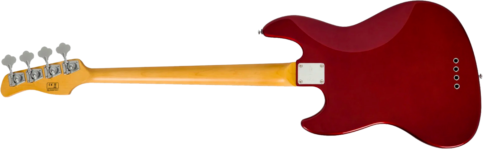 Sire Marcus Miller V5 Alder 4st Fretless Mn - Candy Apple Red - Bajo eléctrico de cuerpo sólido - Variation 1