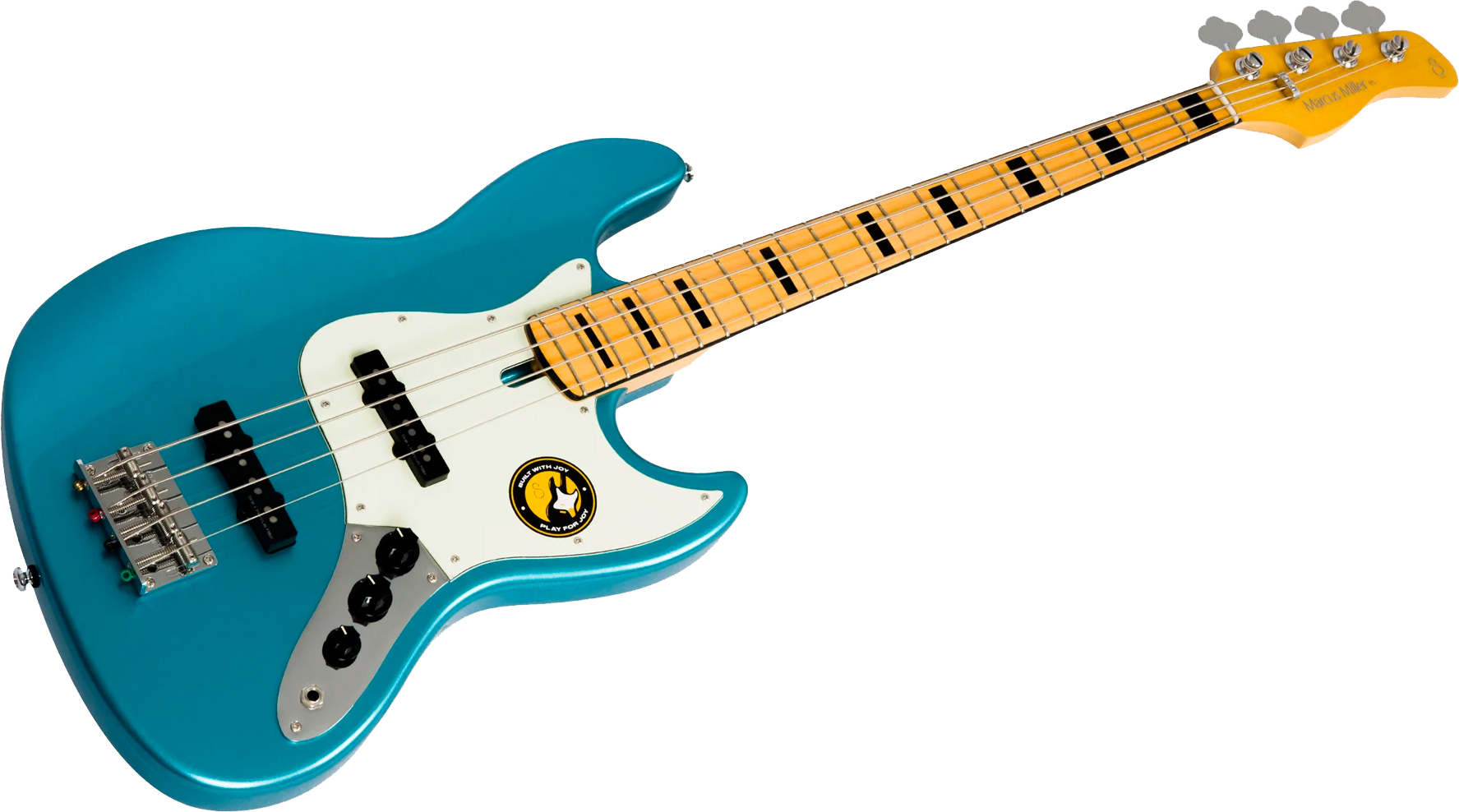 Sire Marcus Miller V5 Alder 4st Fretless Mn - Tide Pool - Bajo eléctrico de cuerpo sólido - Variation 2