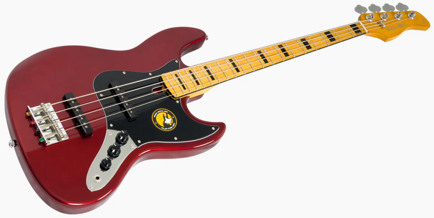 Sire Marcus Miller V5 Alder 4st Mn - Candy Apple Red - Bajo eléctrico de cuerpo sólido - Variation 2