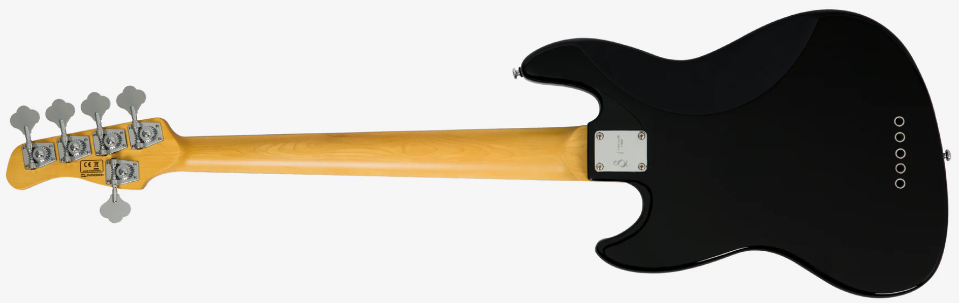 Sire Marcus Miller V5 Alder 5st 5c Mn - Black - Bajo eléctrico de cuerpo sólido - Variation 1