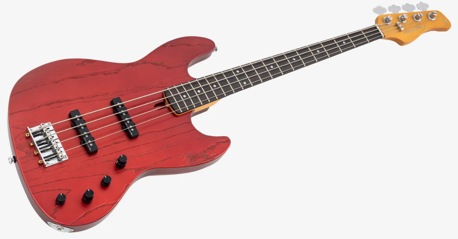 Sire Marcus Miller V6 4st Active Rw - Candy Apple Red - Bajo eléctrico de cuerpo sólido - Variation 2