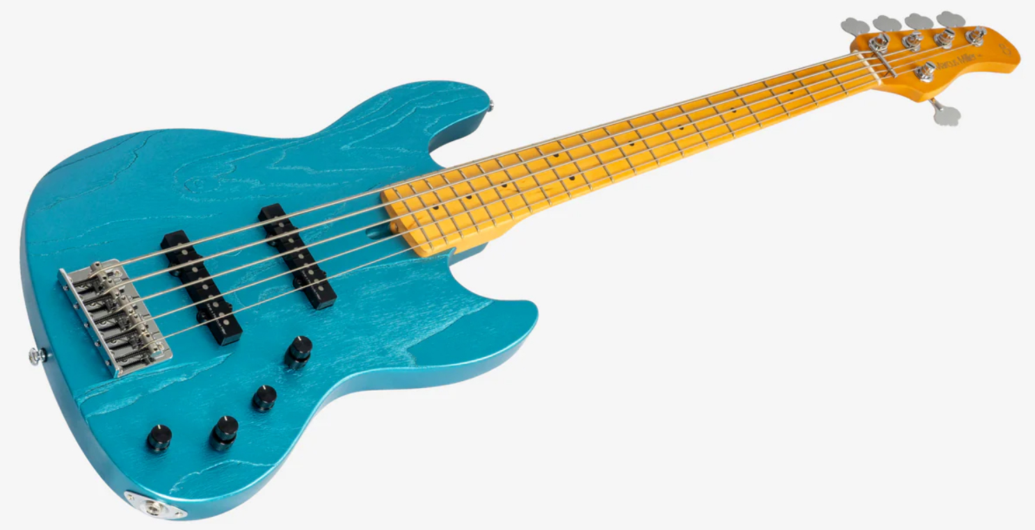 Sire Marcus Miller V6 5st 5c Active Mn - Ocean Turquoise Blue - Bajo eléctrico de cuerpo sólido - Variation 2