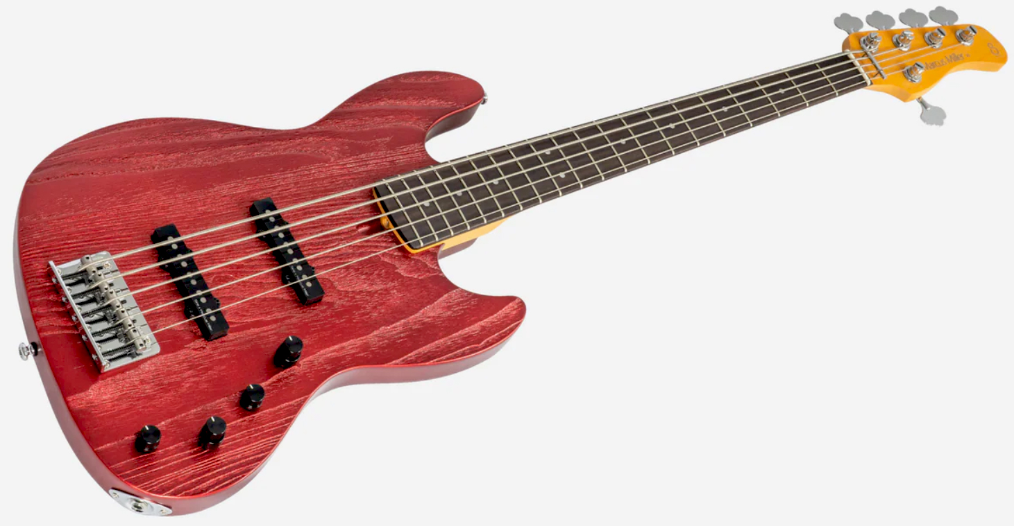 Sire Marcus Miller V6 5st 5c Active Rw - Candy Apple Red - Bajo eléctrico de cuerpo sólido - Variation 2