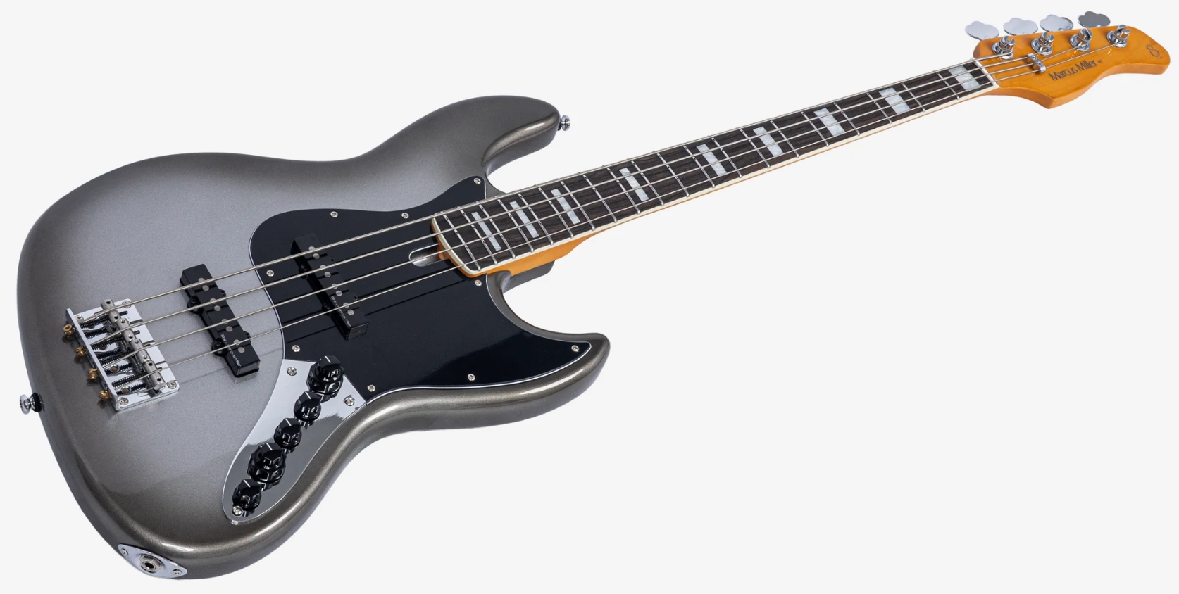 Sire Marcus Miller V7 Alder 2nd Gen 4st 4c Active Eb - Mercury - Bajo eléctrico de cuerpo sólido - Variation 2