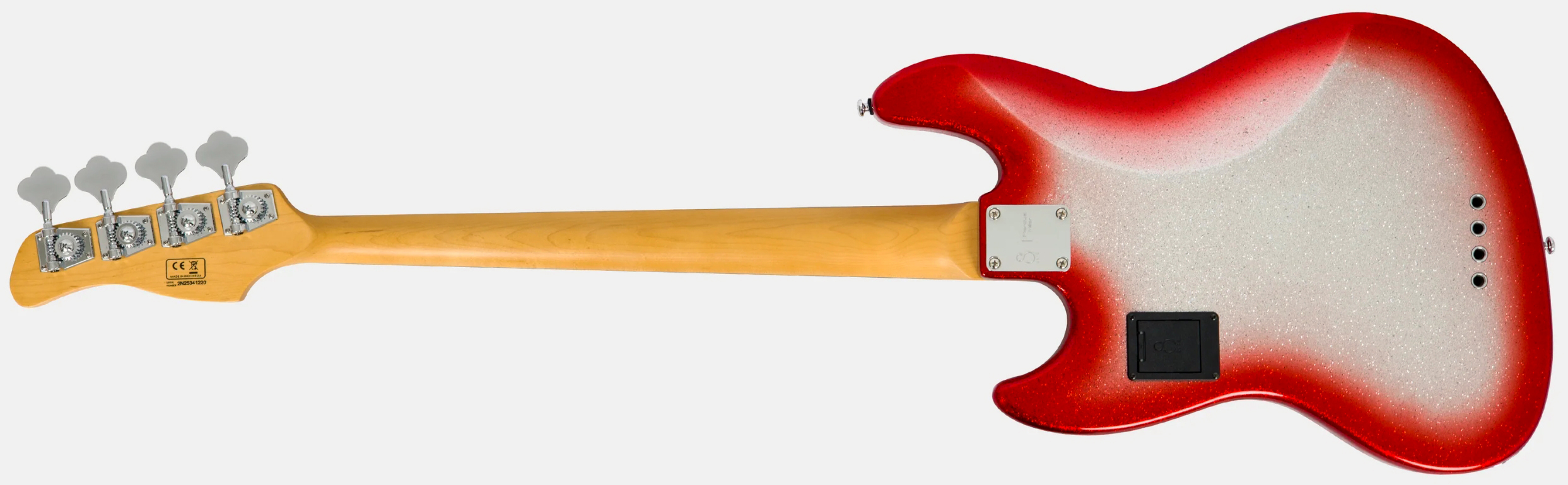 Sire Marcus Miller V7 Alder 2nd Gen 4st 4c Active Mn - Redburst Sparkle - Bajo eléctrico de cuerpo sólido - Variation 1