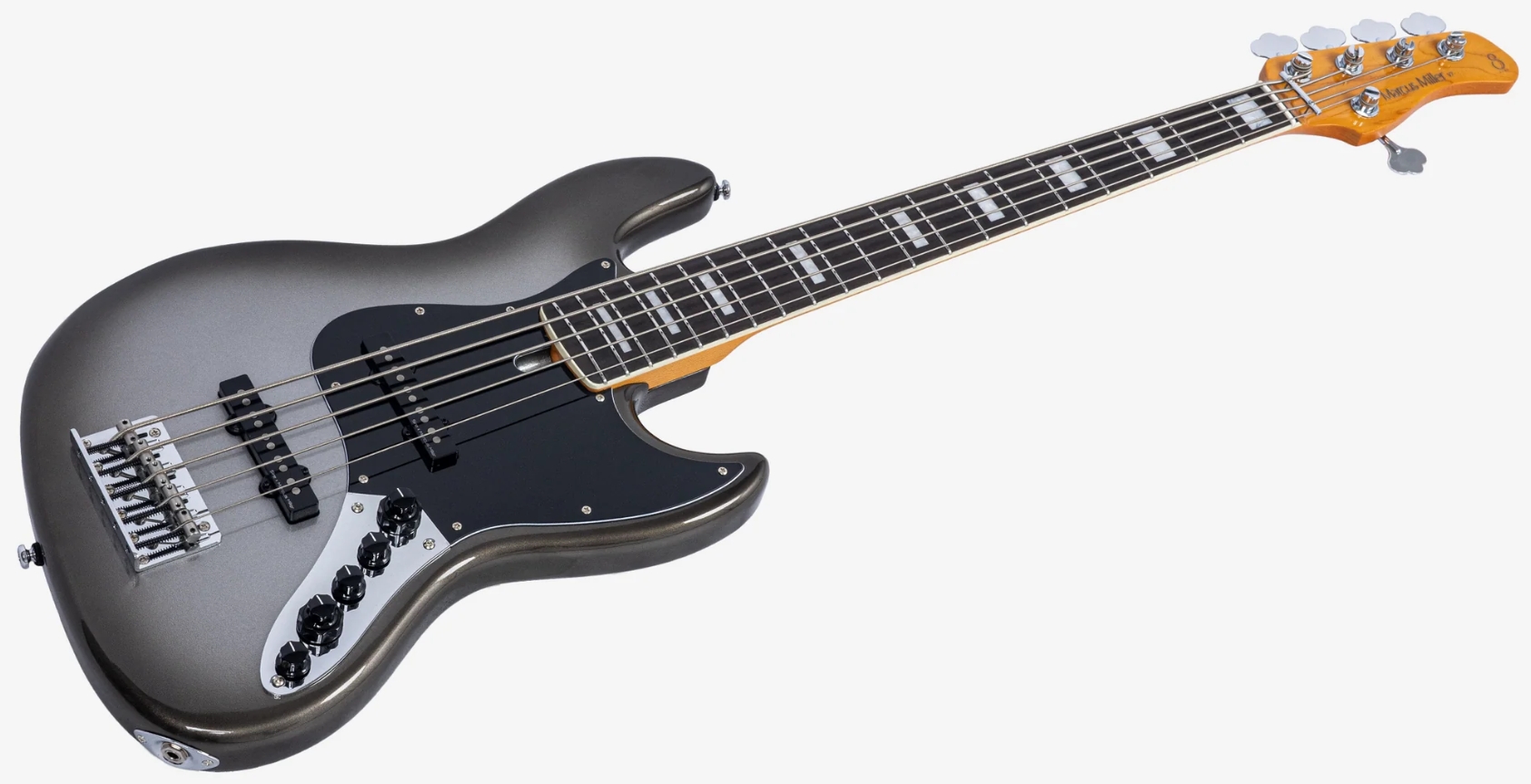 Sire Marcus Miller V7 Alder 2nd Gen 5st 5c Active Eb - Mercury - Bajo eléctrico de cuerpo sólido - Variation 2