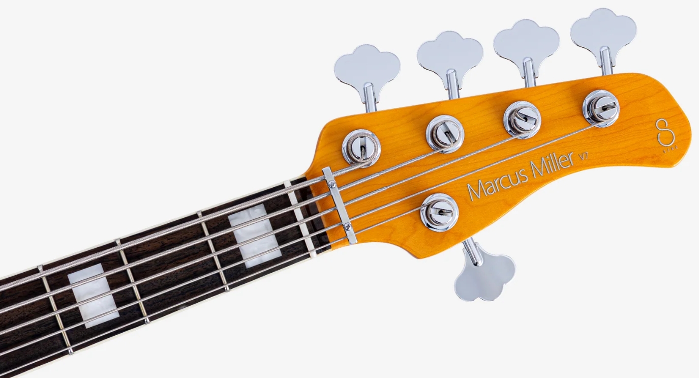 Sire Marcus Miller V7 Alder New Gen 5st Lh 5c Active Eb - Tobacco Sunburst - Bajo eléctrico de cuerpo sólido - Variation 3