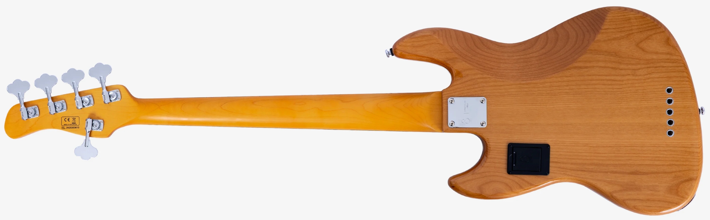 Sire Marcus Miller V7 Alder 2nd Gen 5st Lh 5c Active Mn - Natural - Bajo eléctrico de cuerpo sólido - Variation 1