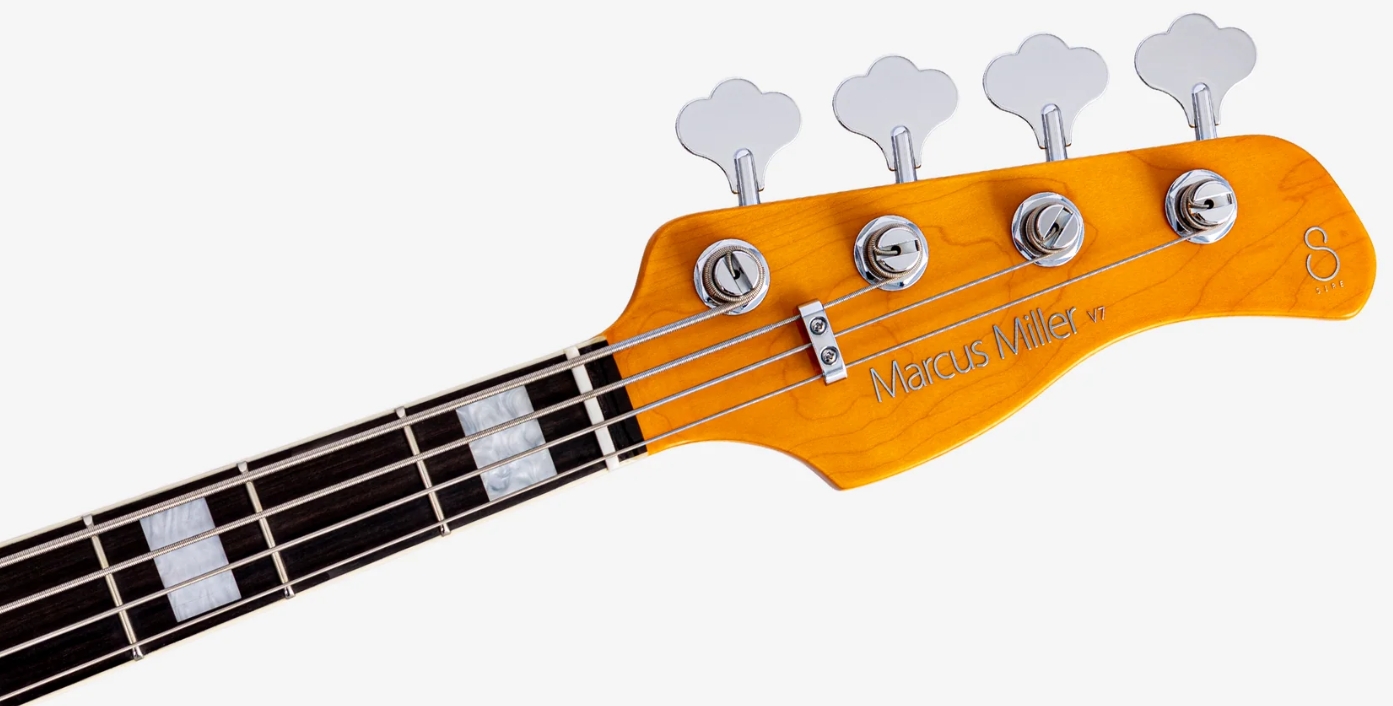 Sire Marcus Miller V7 Alder New Gen 4st Lh 4c Gaucher Active Eb - Tobacco Sunburst - Bajo eléctrico de cuerpo sólido - Variation 3