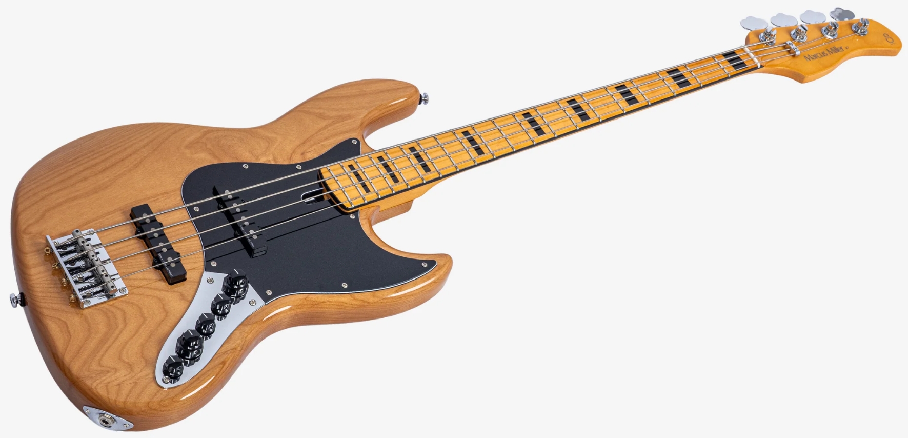 Sire Marcus Miller V7 Alder New Gen 4st Lh 4c Gaucher Active Mn - Natural - Bajo eléctrico de cuerpo sólido - Variation 2