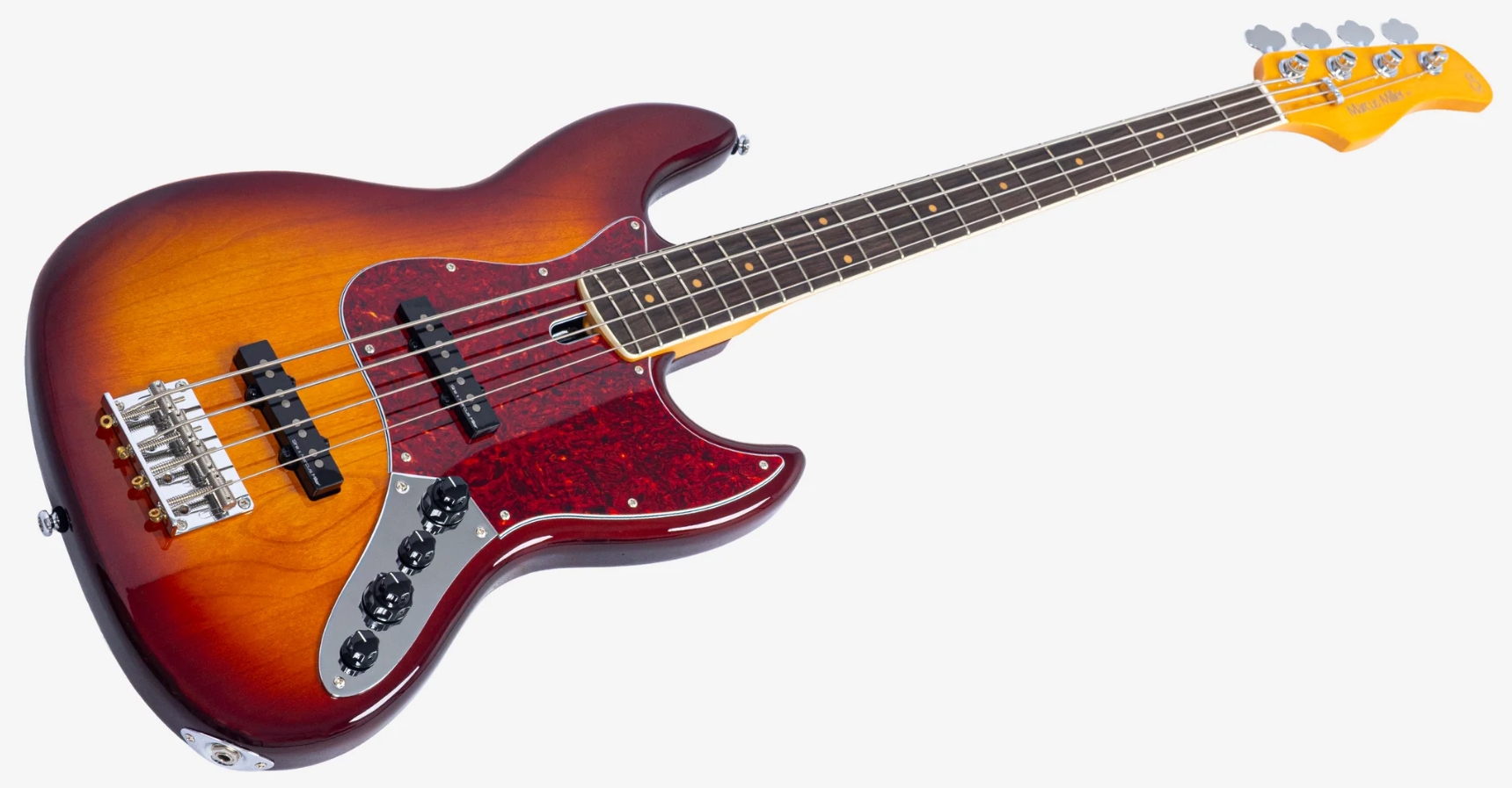 Sire Marcus Miller V7 Vintage New Gen 4st 4c Active Eb - Tobacco Sunburst - Bajo eléctrico de cuerpo sólido - Variation 2