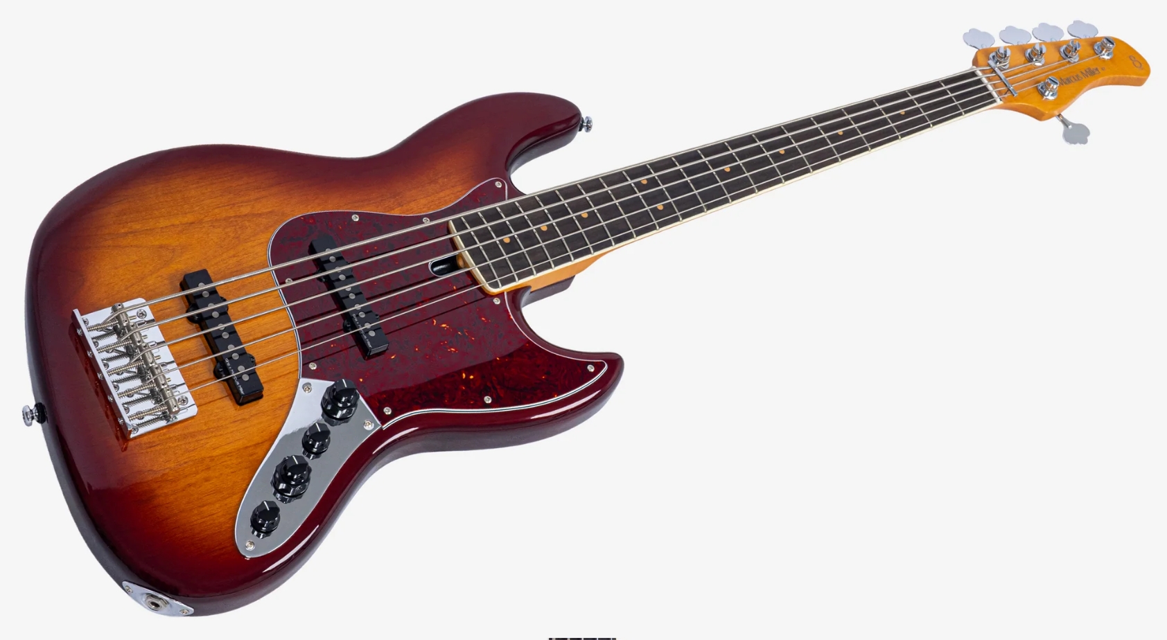 Sire Marcus Miller V7 Vintage New Gen 5st 5c Active Mn - Tobacco Sunburst - Bajo eléctrico de cuerpo sólido - Variation 2