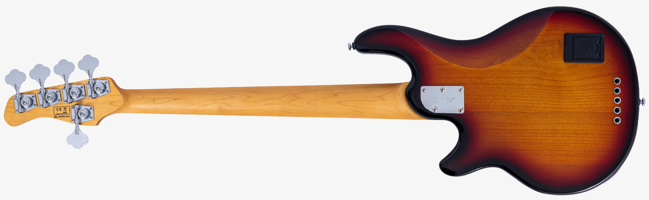 Sire Marcus Miller Z7 5st Lh 5c Gaucher Active Mn - 3 Tone Sunburst - Bajo eléctrico de cuerpo sólido - Variation 1