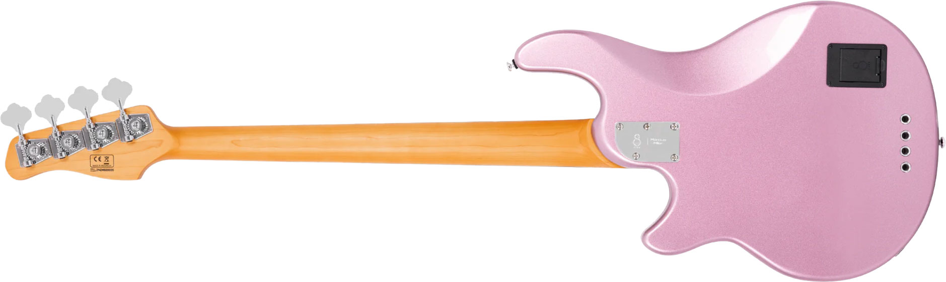 Sire Marcus Miller Z7 Alder 4st 4c Active Mn - Burgundy - Bajo eléctrico de cuerpo sólido - Variation 1