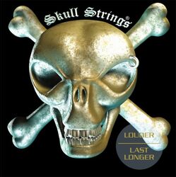 Cuerdas guitarra eléctrica Skull strings Drop B Electric Guitar 6-String Set 12-62 - Juego de cuerdas